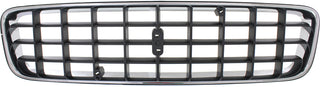 2003-2006 Volvo XC90 Grille, Chrome Shell/Dark Gray.
