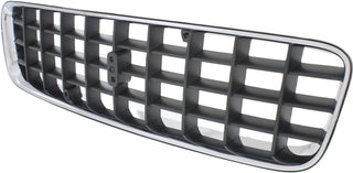 2003-2006 Volvo XC90 Grille, Chrome Shell/Dark Gray.