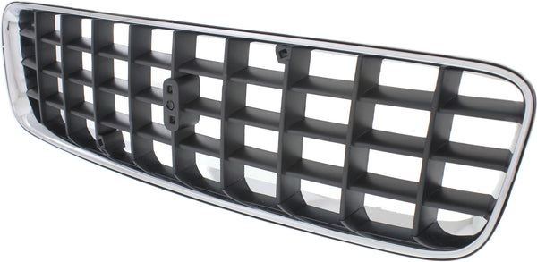 2003-2006 Volvo XC90 Grille, Chrome Shell/Dark Gray.