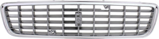2004-2006 Volvo S80 Grille, Chrome Shell/gray Insert.