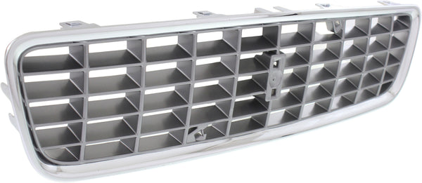 2004-2006 Volvo S80 Grille, Chrome Shell/gray Insert.