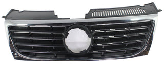 2006-2010 Volkswagen Passat Grille, Chrome Shell/Black.