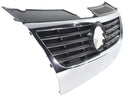2006-2010 Volkswagen Passat Grille, Chrome Shell/Black.