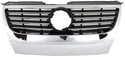 2006-2010 Volkswagen Passat Grille, Chrome Shell/Black.