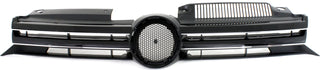 2010-2014 Volkswagen Golf Grille, Painted-Black.