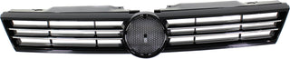 2011-2014 Volkswagen Jetta Grille, Chrome Shell/Black.