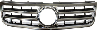 2004-2007 Volkswagen Touareg Grille,Chrome Shell/Black.