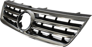 2004-2007 Volkswagen Touareg Grille,Chrome Shell/Black.