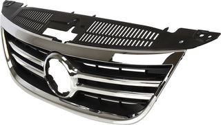 2009-2011 Volkswagen Tiguan Grille, Chrome Shell/Black.