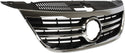 2009-2011 Volkswagen Tiguan Grille, Chrome Shell/Black.