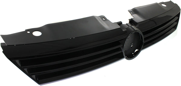 2011-2014 Volkswagen Jetta Grille, Textured Dark Gray.