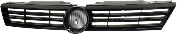 2011-2014 Volkswagen Jetta Grille, Textured Dark Gray.