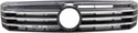2012-2015 Volkswagen Passat Grille, Painted-Black.
