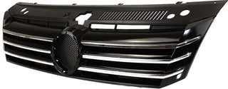 2012-2015 Volkswagen Passat Grille, Painted-Black.