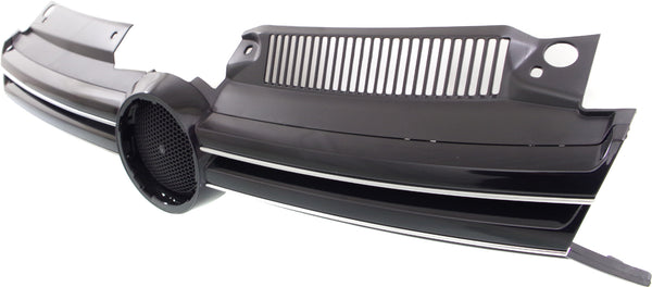2010-2014 Volkswagen Jetta Grille, With Chrome, Wagon.