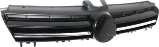 2015 Volkswagen Golf Grille, With Chrome Molding.