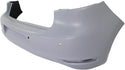 2010-2014 Volkswagen GTI Rear Bumper Cover, Primed, With Parking Assist.