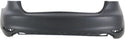 2011-2015 Volkswagen Jetta Rear Bumper Cover, Primed, Sedan/Hyrbid.