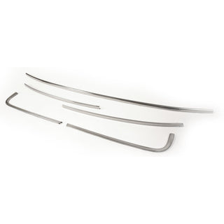 1964-1965 Pontiac GTO Windshield Reveal Molding 5 Piece Set.