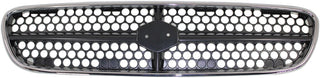 1999-2000 Suzuki Esteem Grille, Chrome Shell/Silver Black Insert.