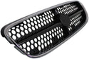 1999-2000 Suzuki Esteem Grille, Chrome Shell/Silver Black Insert.
