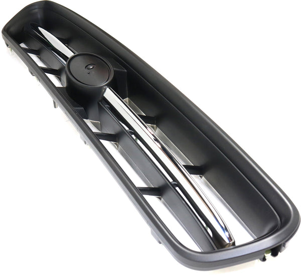 2000-2002 Subaru Legacy Grille, Chrome Shell/Black.