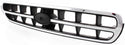 2000-2002 Subaru Outback Grille, Chrome Shell/Black.
