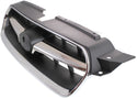 2005-2007 Subaru Legacy Grille, Chrome Shell/Black.
