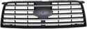2006-2008 Subaru Forester Grille, Silver/Silver Black.