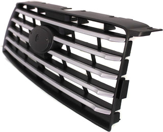 2006-2008 Subaru Forester Grille, Silver/Silver Black.