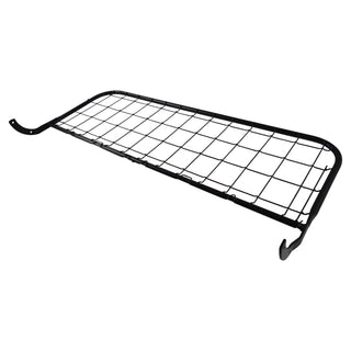 Black metal rack grid on a white background. 1967-1972 Chevy C10 Pickup Bench Seat Frame Assembly.