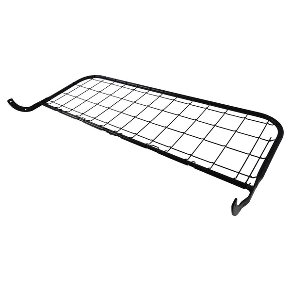 Black metal rack grid on a white background. 1967-1972 Chevy C10 Pickup Bench Seat Frame Assembly.