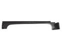 Black rocker panel on a white background. 1980-1998 Ford F-100 Pickup Reg Cab Rocker Panel OE Type RH.