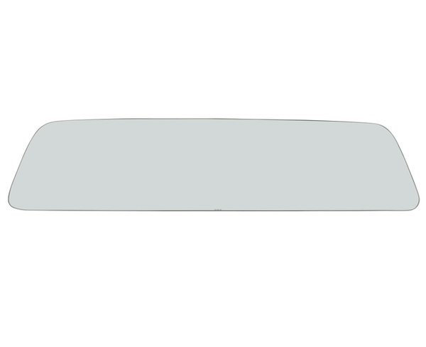 Car windshield glass on a white background. 1967-1972 Ford F-250 Rear Window Glass Clear.