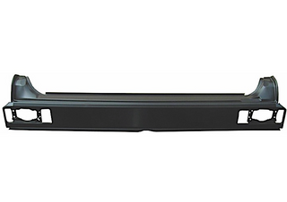 Car bumper on a white background. 1968-1969 Chevy Nova Tail Panel.