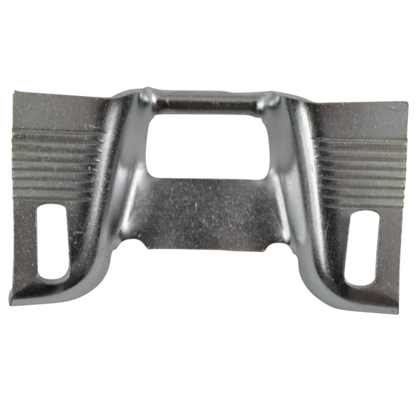 Metallic car grille on a white background. 1955-1957 Chevy Trunk Lid Alignment Kit.