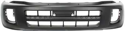2001-2003 Toyota RAV4 Front Bumper Cover, Primed, w/Out Wheel Flares.
