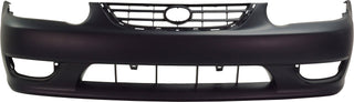 2001-2002 Toyota Corolla Front Bumper Cover, Primed.
