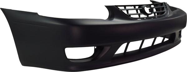 2001-2002 Toyota Corolla Front Bumper Cover, Primed.