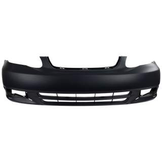 2003-2004  Toyota Corolla Front Bumper Cover, Primed, S Model.