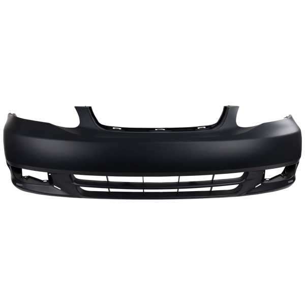 2003-2004  Toyota Corolla Front Bumper Cover, Primed, S Model.