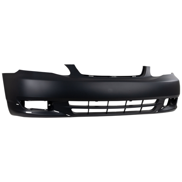 2003-2004  Toyota Corolla Front Bumper Cover, Primed, S Model.