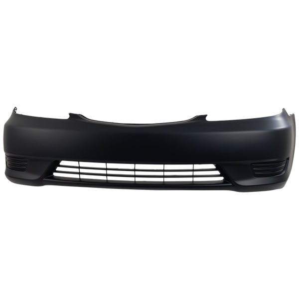 2005-2006 Toyota Camry Front Bumper Cover, Primed, w/o Fog Lamp Holes.