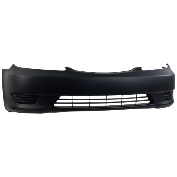 2005-2006 Toyota Camry Front Bumper Cover, Primed, w/o Fog Lamp Holes.