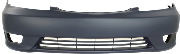 2005-2006 Toyota Camry Front Bumper Cover, Primed, w/ Fog Lamp Holes.