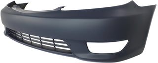 2005-2006 Toyota Camry Front Bumper Cover, Primed, w/ Fog Lamp Holes.