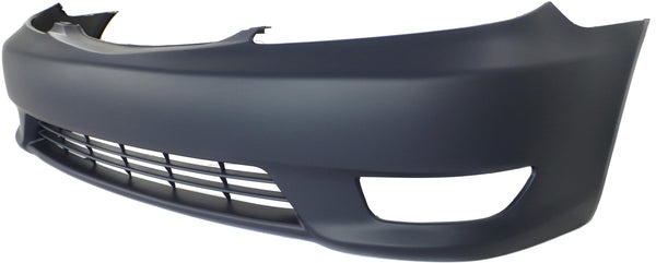 2005-2006 Toyota Camry Front Bumper Cover, Primed, w/ Fog Lamp Holes.