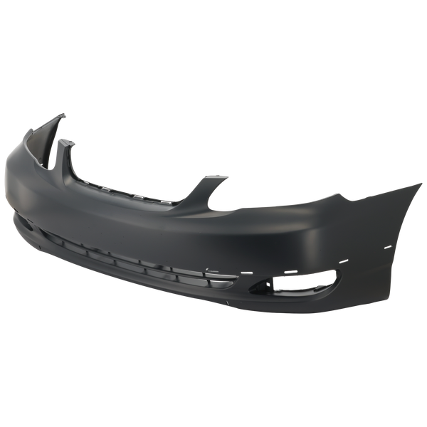 2005-2008  Toyota Corolla Front Bumper Cover, Primed, W/ Spoiler Hole, S/Xrs.