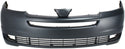 2004-2005  Toyota Sienna Front Bumper Cover, Primed, W/O Park Assist Sensor W/O Radar CC.