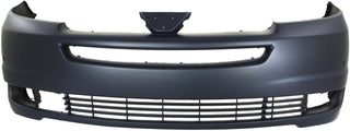 2004-2005 Toyota Sienna Front Bumper Cover, W/Radar Cruise Control.